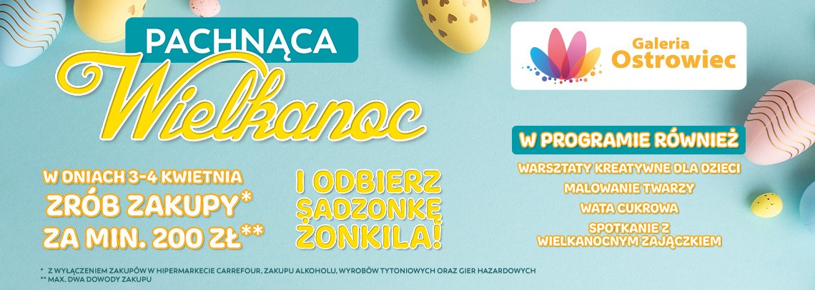 Pachnąca Wielkanoc w Galerii Ostrowiec