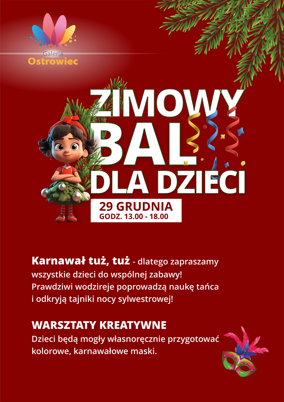 Zimowy Bal plakat