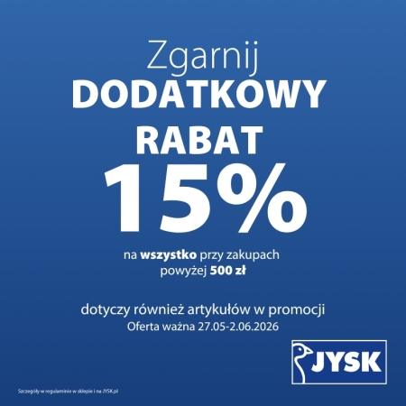 Akcja Promocja w JYSK