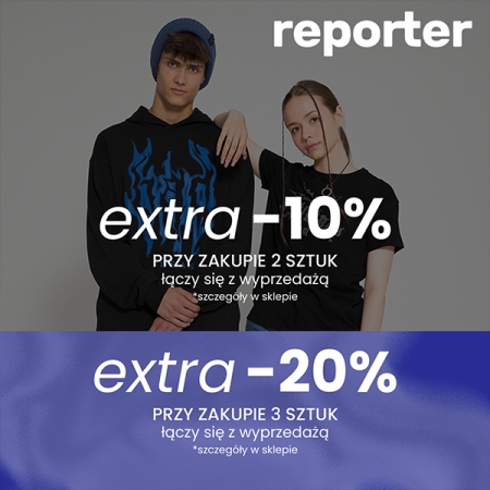 Nowości w wyprzedaży w reporter