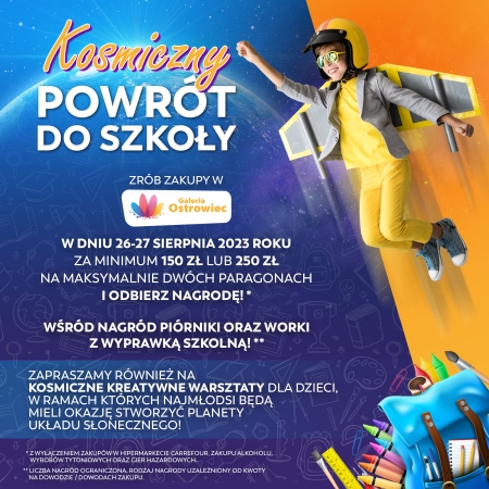Kosmiczny powrót do szkoły 