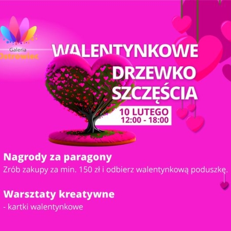 Walentynkowe Drzewko Szczęścia