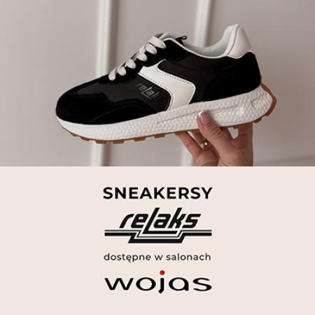 Stylowe Sneakersy RELAKS w WOJAS